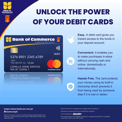 Unlock the Power of Your Debit Cards - Bank of Commerce