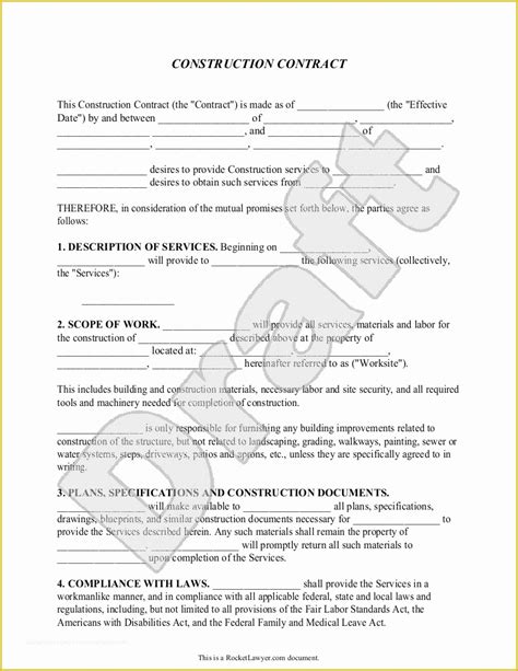 40 Free Fence Contract Template Heritagechristiancollege