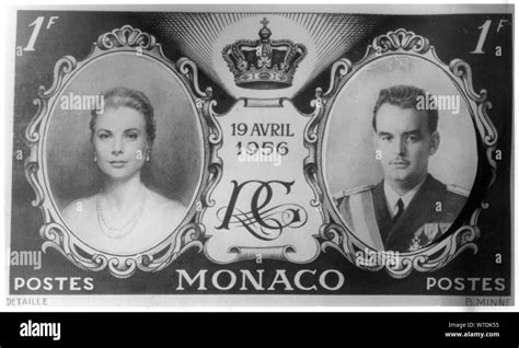 Monaco Stamp Prince Rainier Iii Banque D Image Et Photos Alamy