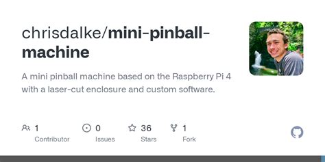 GitHub - chrisdalke/mini-pinball-machine: A mini pinball machine based ...