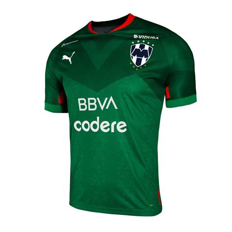 Jersey Monterrey Hombre Promo Hombre M Xico Edition Rayados Mty