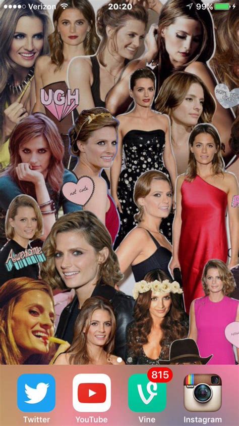 Pin By Jutta Streicher On Stana Katic Youtube Vines Fan Art Stana Katic