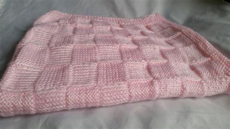 Knitted Baby Blanket, Baby Blanket Knit, Handmade Baby Blanket, Crib ...