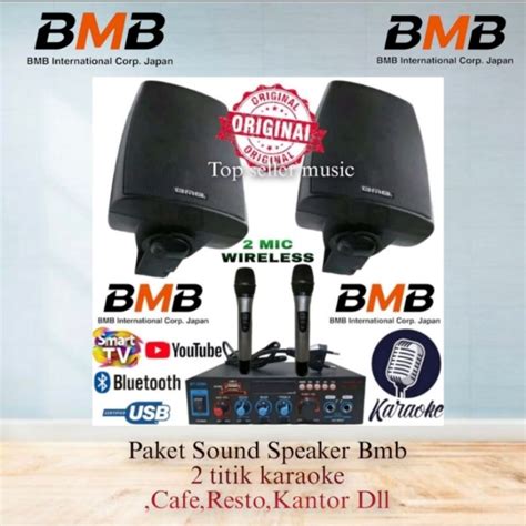 Jual Paket Sound Speaker Bmb Kg Titik Cafe Restoran Kantor