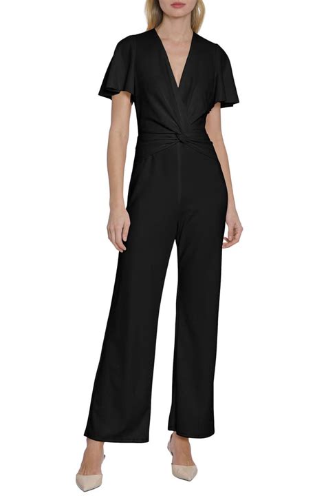 Maggy London Flutter Sleeve Jumpsuit Nordstrom