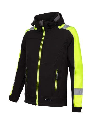 Kurtka Robocza Softshell Odblaskowa Ostrzegawcza Bluza Kurtka Robocza