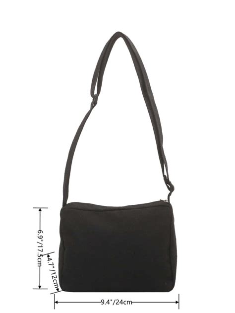 Bolso De Escuela Minimalista Bolso Hobo Para Graduados Adolescentes