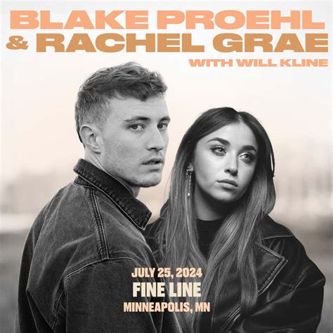 Blake Proehl And Rachel Grae ★ Fine Line First Avenue