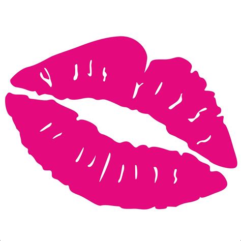 Sticker Connection Kiss Mark Lips Bumper Sticker Decal For Car Truck Window