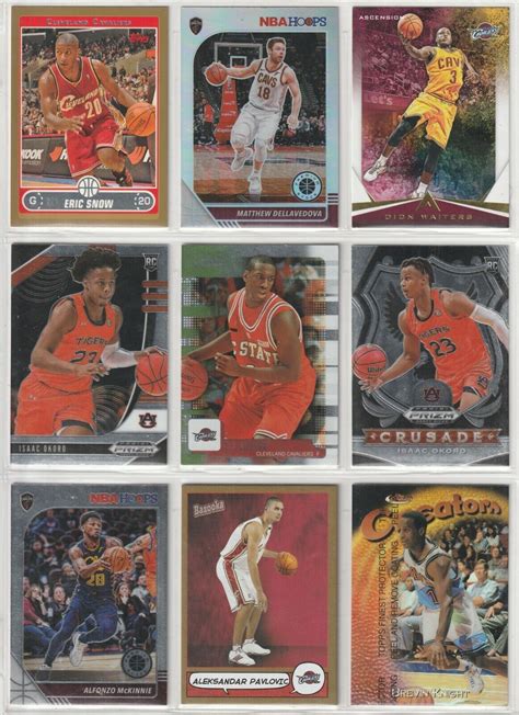 NBA Cleveland Cavaliers Basketball Card Lot Rookies Inserts More 54