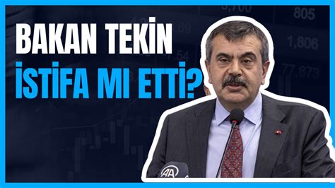 Meb Bakan Yusuf Tekin Stifa M Etti