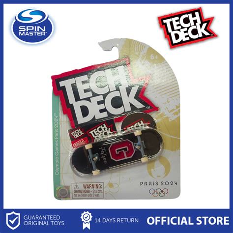 Tech Deck 96mm Basic Board Olympics Games Paris 2024 Mini Fingerboard