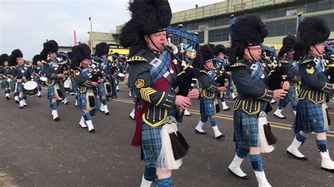 Raf Cosford Airshow Pipes And Drums Youtube