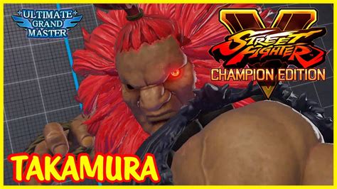 Sfv Ce Takamura Akuma High Level Matches Vol Sf