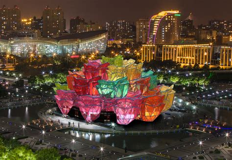 The Flowers On This Bouquet Shaped Building Were Designed To Change Co