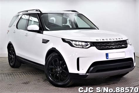 2017 Land Rover Discovery White for sale | Stock No. 88570 | Japanese ...