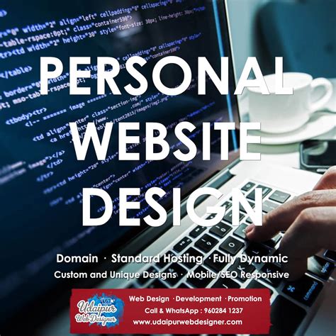 Personal Website Design Company, Personal Website Design India