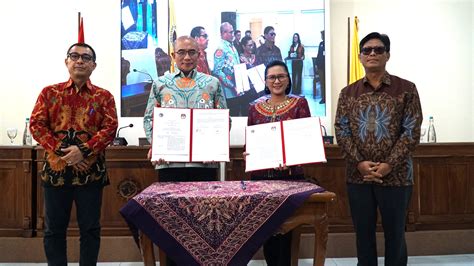 Uksw Resmi Jalin Kerja Sama Dengan Kpu Ri Universitas Kristen Satya