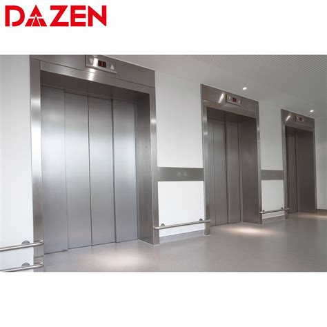 High Quality Wooden Grain Panel Passenger Lift Residential Hotel