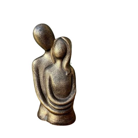 Estátua Escultura Casal Minimalista Decorativo Luxo Shopee Brasil