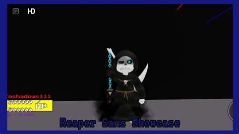 Reaper Sans Showcase Reaper Update UT The Start Of Madness YouTube