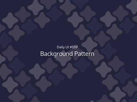 Background Pattern - Daily UI #059 by Bhayu Sakti on Dribbble