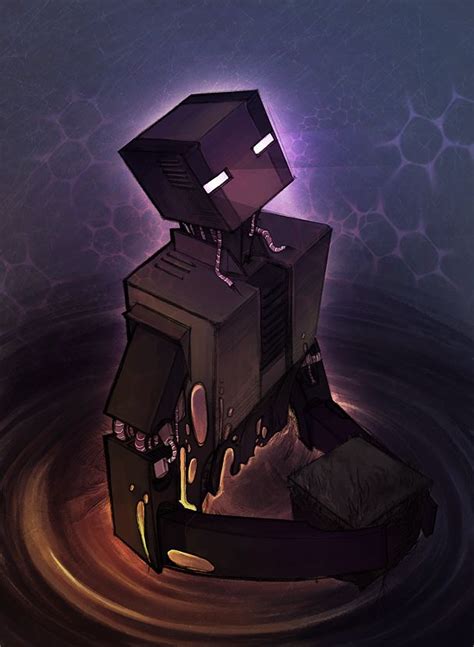 Enderman Robot By Iya Kandie On Deviantart