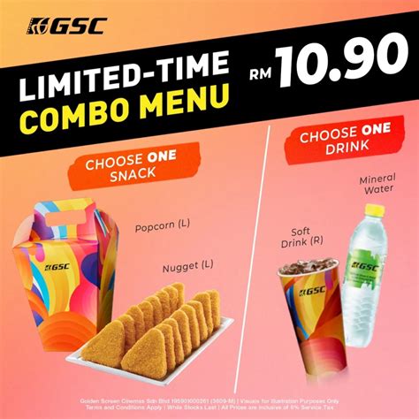 GSC Menu Malaysia Prices Updated 2025