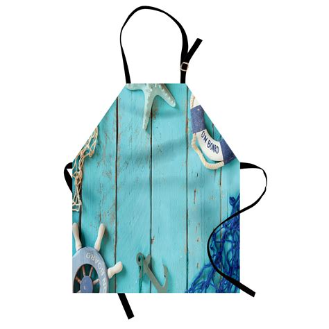 East Urban Home Nautical Apron Cooking Gardening Adult Size