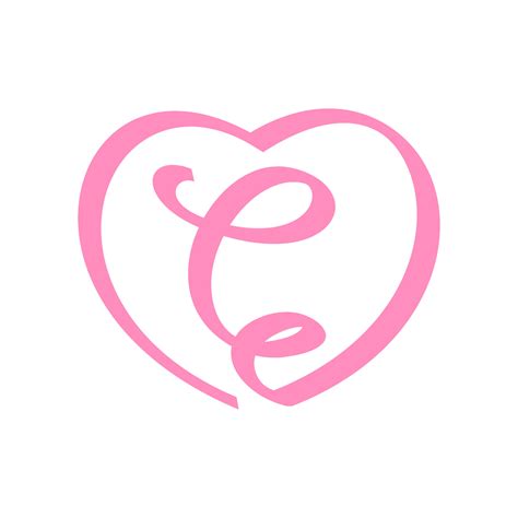 Initial C Love Ribbon Logo 20199193 Vector Art at Vecteezy