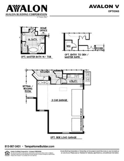 Avalon V floor plan - Avalon