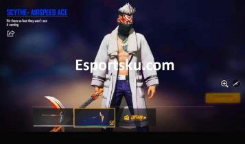 Cara Mendapatkan Skin Scythe Airspeed Free Fire Ff Esportsku