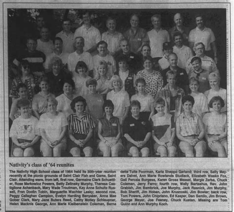 30th Class Reunion - Newspapers.com™