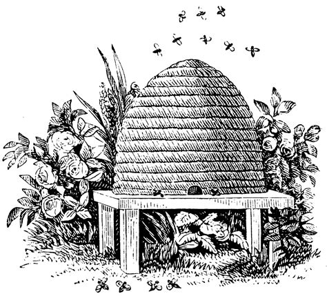 Masonic Beehive Clip Art Library