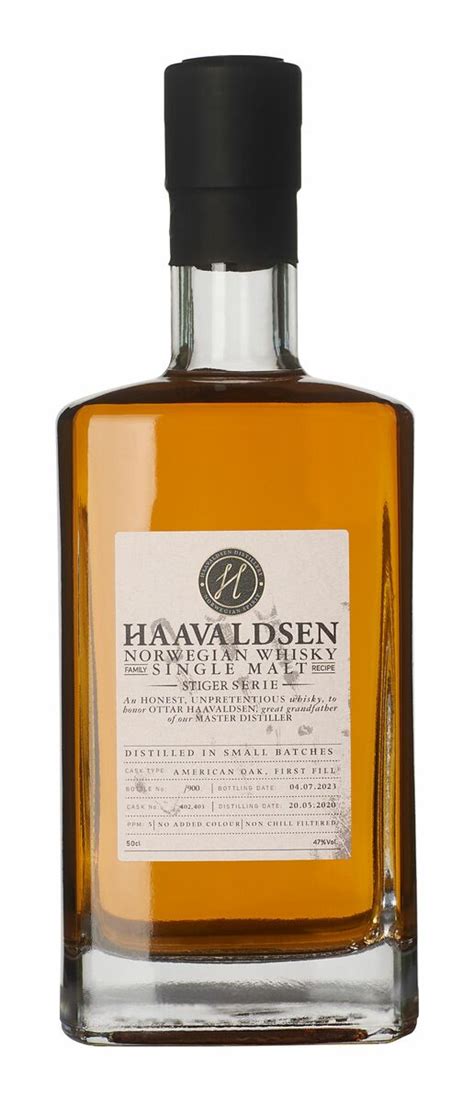 Haavaldsen Stiger Series Single Malt Whisky Vinmonopolet