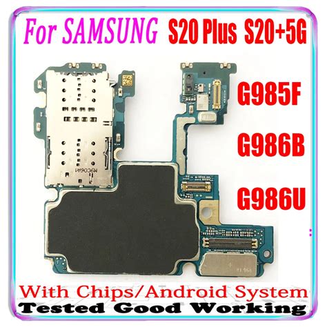 Placa Base Para Samsung Galaxy S20 Ultra G980F G981U G985F G986B G988U