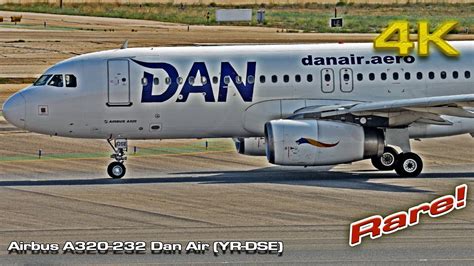 Airbus A320 232 Dan Air YR DSE Madrid Rare YouTube