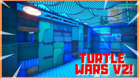 Just Build Turtle Wars V2 Trailer Code Fortnite Creative Youtube