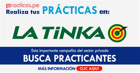 La Tinka Practicas Convocatorias Preprofesionales Y Profesionales