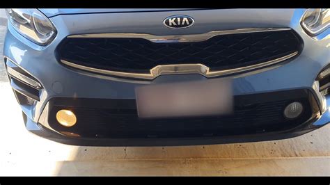 2019 Kia Cerato Front Driving Light Bulb Fog Lamp Replacement YouTube