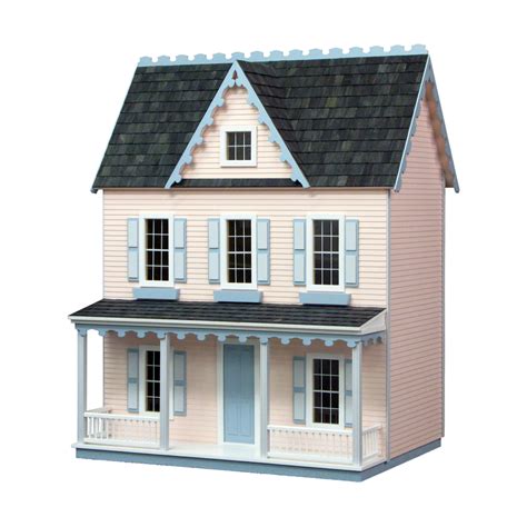 Vermont Farmhouse Jr Dollhouse Kit Dollhouse City