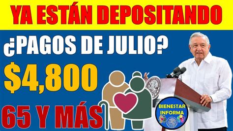 🔴🤑grita De AlegrÍa Ya EstÁn Depositando PensiÓn Bienestar De Los Adultos Mayores 65 Y MÁs🤑🔴