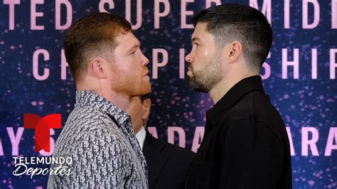 Ceremonia De Pesaje Canelo Vs Ryder Telemundo Deportes Youtube