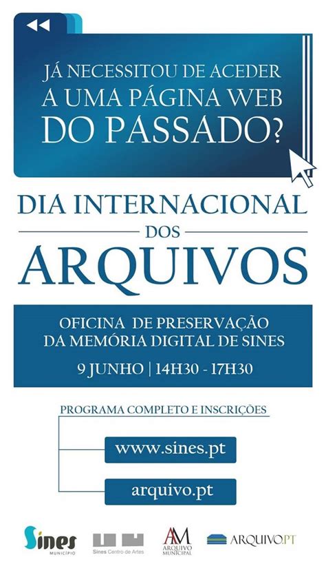 Dia Internacional dos Arquivos oficina de preservação da memória