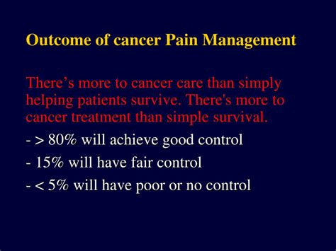 PPT - Management of Pain in Cancer Patient PowerPoint Presentation