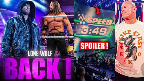 Long Wolf Aj Styles After Heel Turn Wwe Speed New Show Spoiler