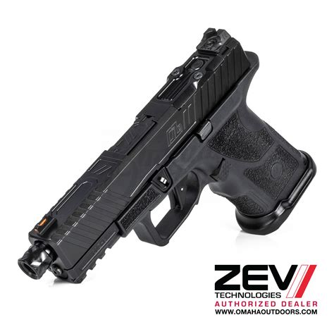 Zev Tech Oz9 Compact Pistol 9mm 15 Rd Threaded Barrel Oz9c Cpt B B Th