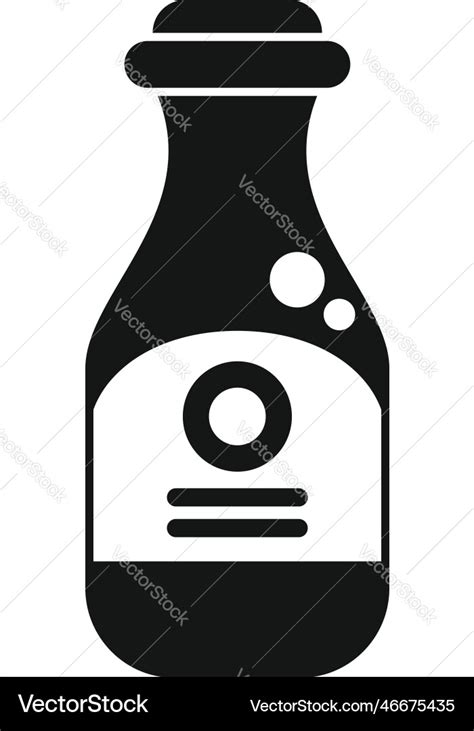 Soy Sauce Bottle Icon Simple Japan Food Royalty Free Vector