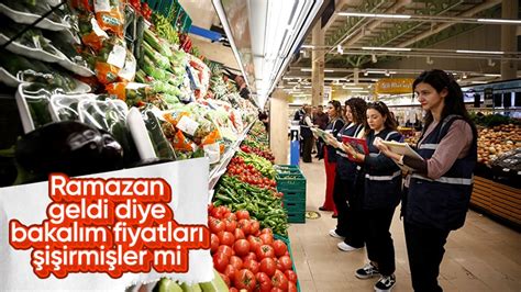 Ticaret Bakanlığı ndan Ramazan ayı öncesi 10 ilde eş zamanlı market