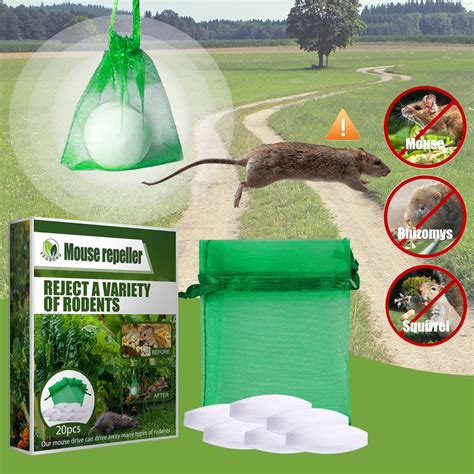 Rodent Mice Repellent Peppermint Oil Mouse Repellent Balls For Rats